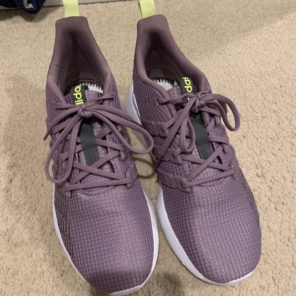 Purple Adidas Sneakers